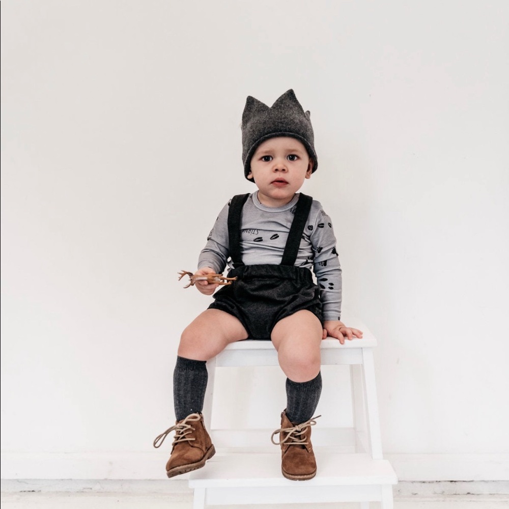 WUFKIDS Dark Grey baby Bloomers - Picture 3 of 7
